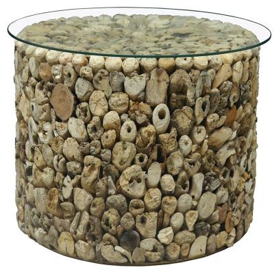 Driftwood Round Coffee Table